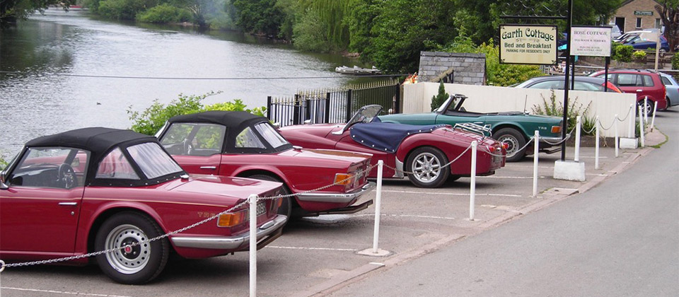 image shows: Classic and specialist car clubs find this the perfect venue