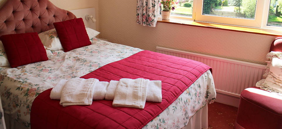 image shows: Our comfortable rooms can be configured as doubles, twins or singles as you wish